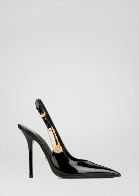 Versace Safety Pin Patent Pumps Dam - 695273OVY